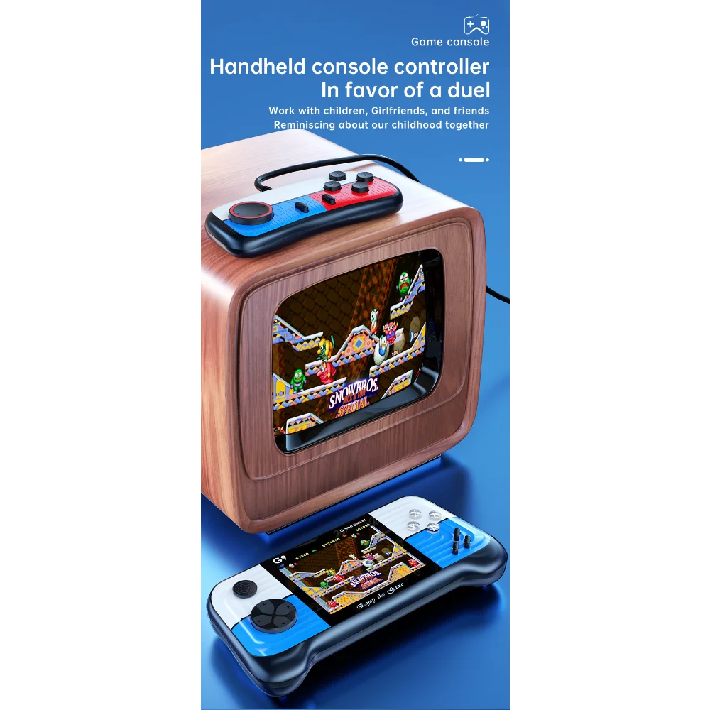 G9 Handheld Retro Game Console with Colour Screen