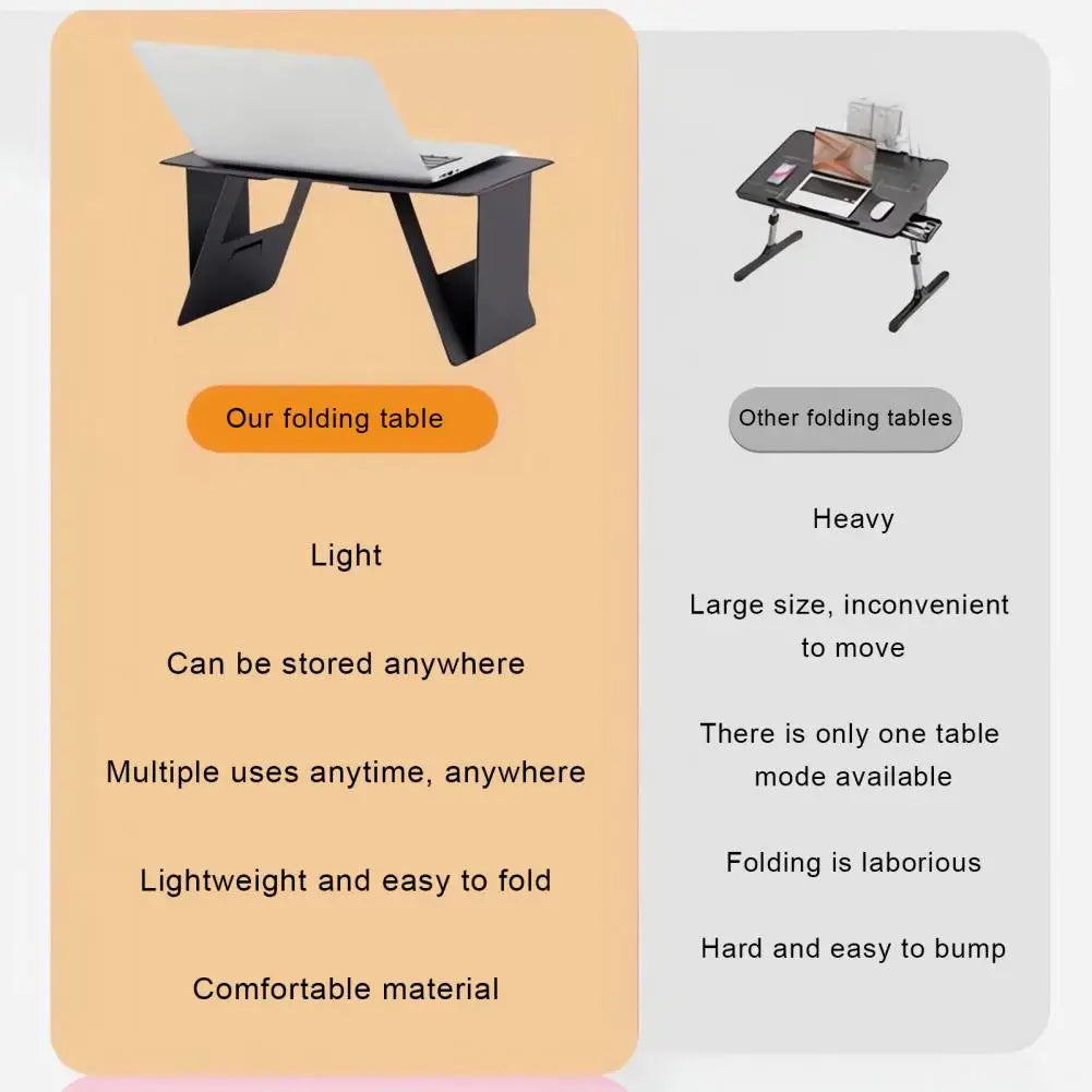 Foldable Laptop Stand with Adjustable Height & Angle