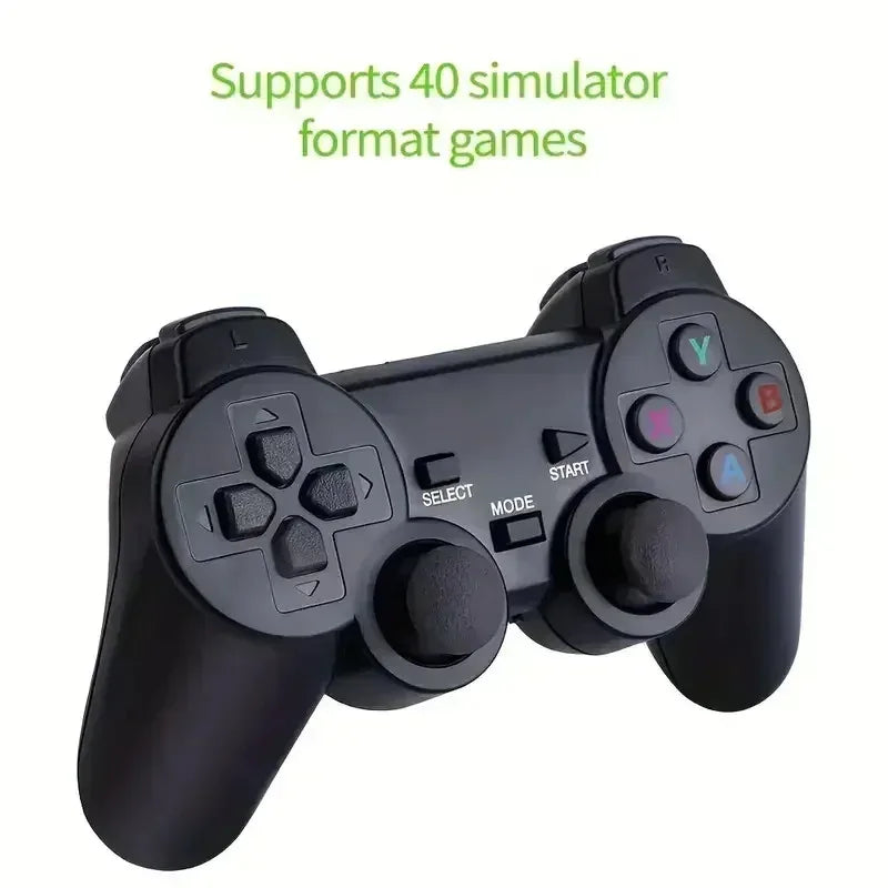 M8 Retro TV Game Console with Two Wireless Controllers